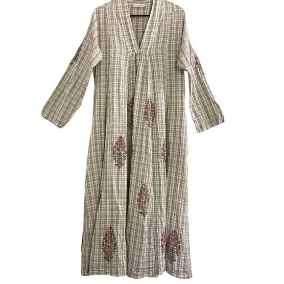 Dress More with Less The Kalhi Cotton Dress Kaftan OSFM - Picture 4 of 14